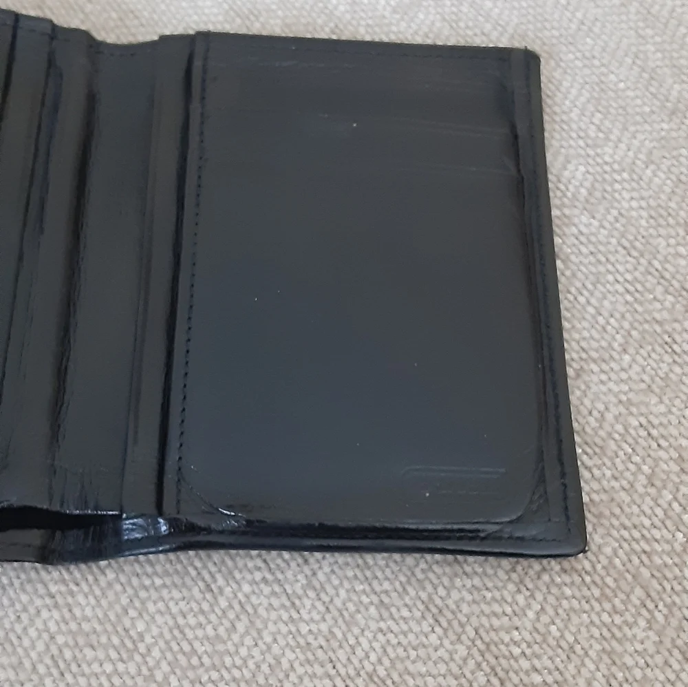 Coach Black Leather Wallet